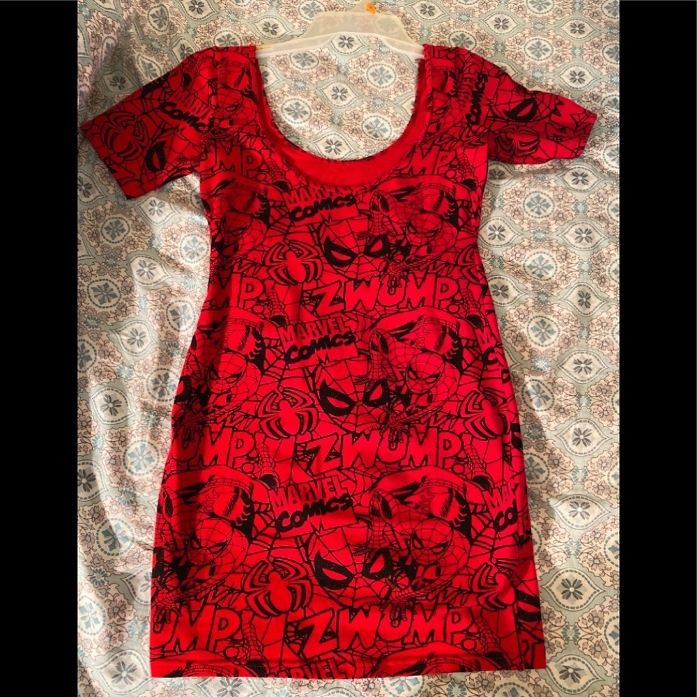 Marvel Spiderman mini dress